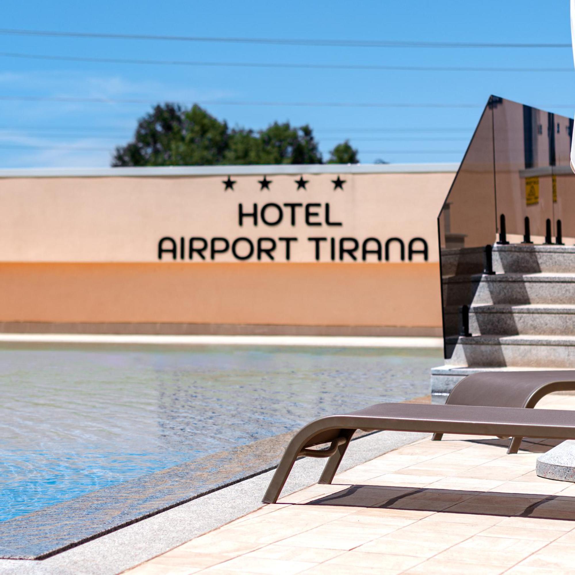 Hotel Airport Tirana Rinas Esterno foto